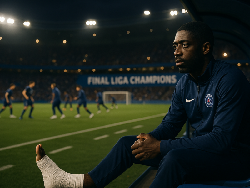 Dembele Cedera, PSG Gelisah Menunggu Final Liga Champions