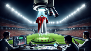 alt_text: "Sorotan reformasi apparel Kelme untuk timnas saat ini dalam momen penting perubahan."