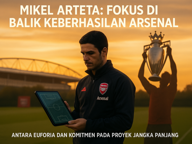 Momen Hilang Mikel Arteta Saat Arsenal Juara