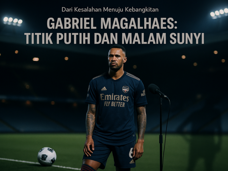 Gabriel Magalhaes dan Malam Paling Sunyi Arsenal