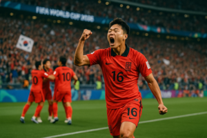alt_text: Oh Hyeon-gyu: Perjalanan dari demam hingga jadi pahlawan di Piala Dunia 2026.