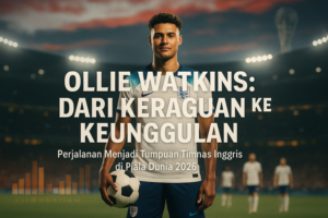 alt_text: Ollie Watkins berseragam Villa, siap mengejar mimpi tampil di Piala Dunia.