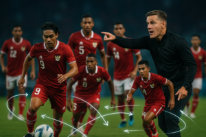alt_text: John Herdman terapkan taktik fleksibel di Timnas Indonesia untuk meningkatkan performa tim.