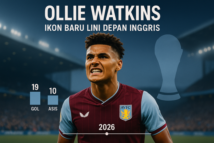 Watkins Menggila, Inggris Mengincar Piala Dunia 2026